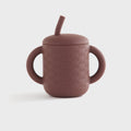 Kith Kids for Mushie Silicone Training Cup & Straw - Rogue