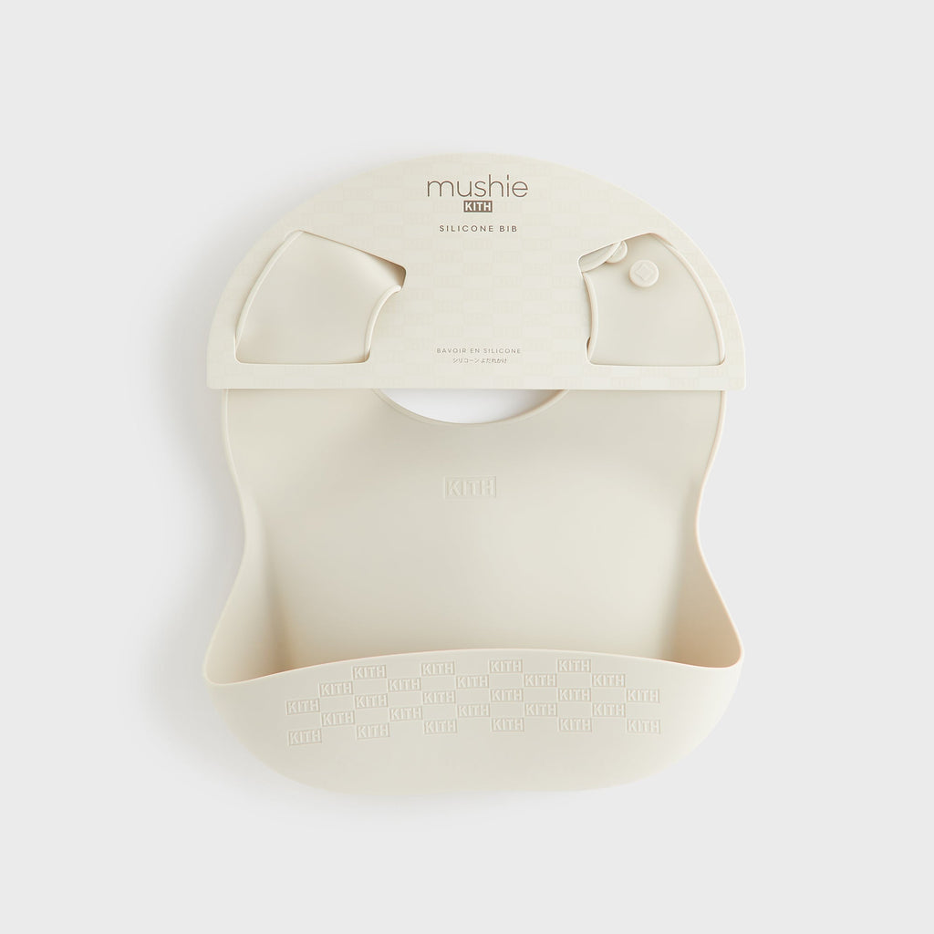 Kith Kids for Mushie Silicone Baby Bib - Hallow