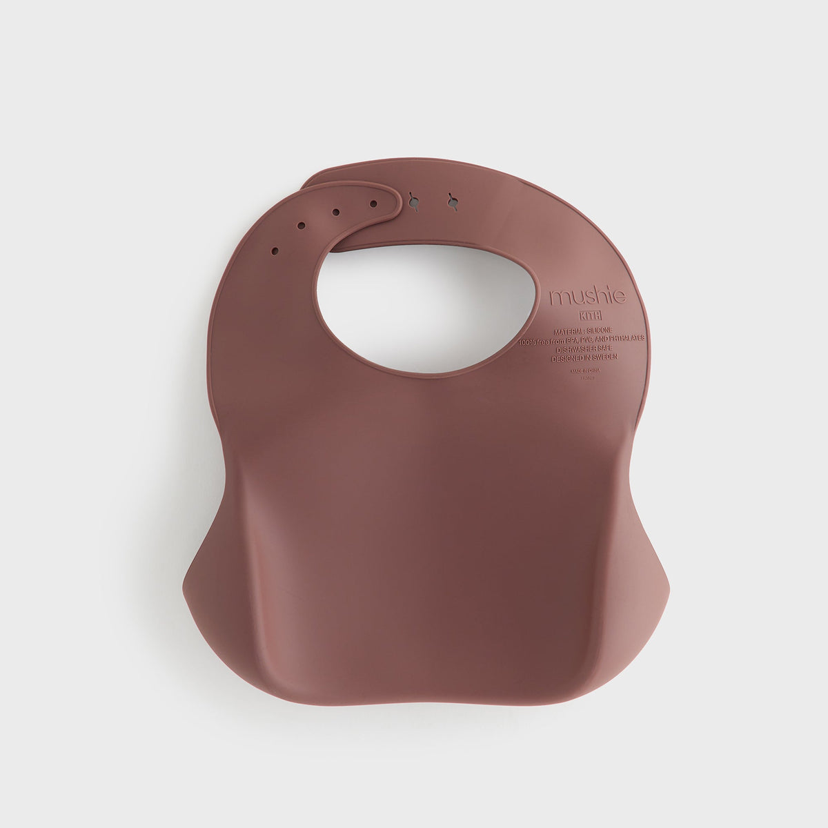 Kith Kids for Mushie Silicone Baby Bib - Rogue