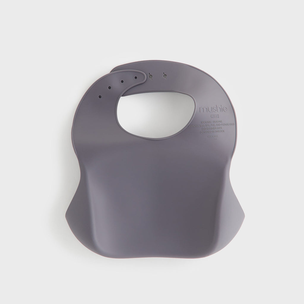 Kith Kids for Mushie Silicone Baby Bib - Hurricane