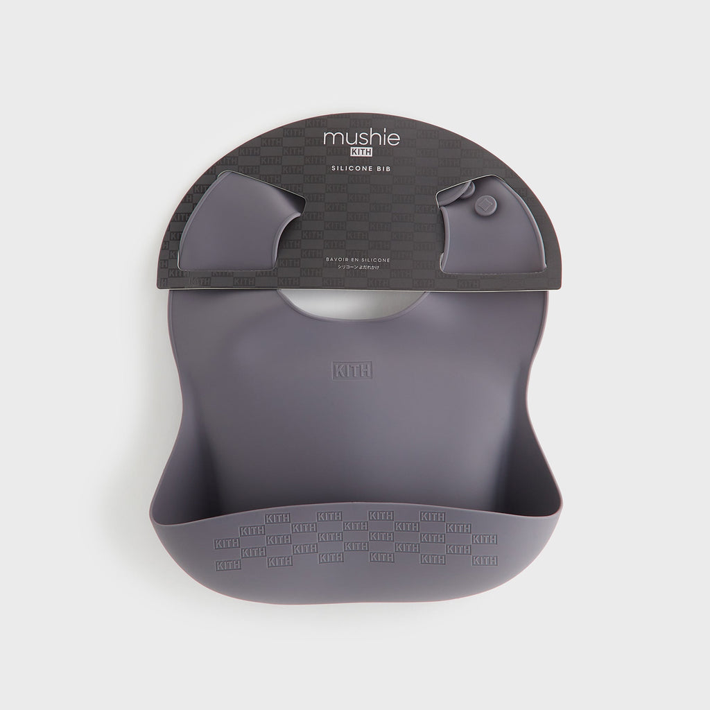 Kith Kids for Mushie Silicone Baby Bib - Hurricane