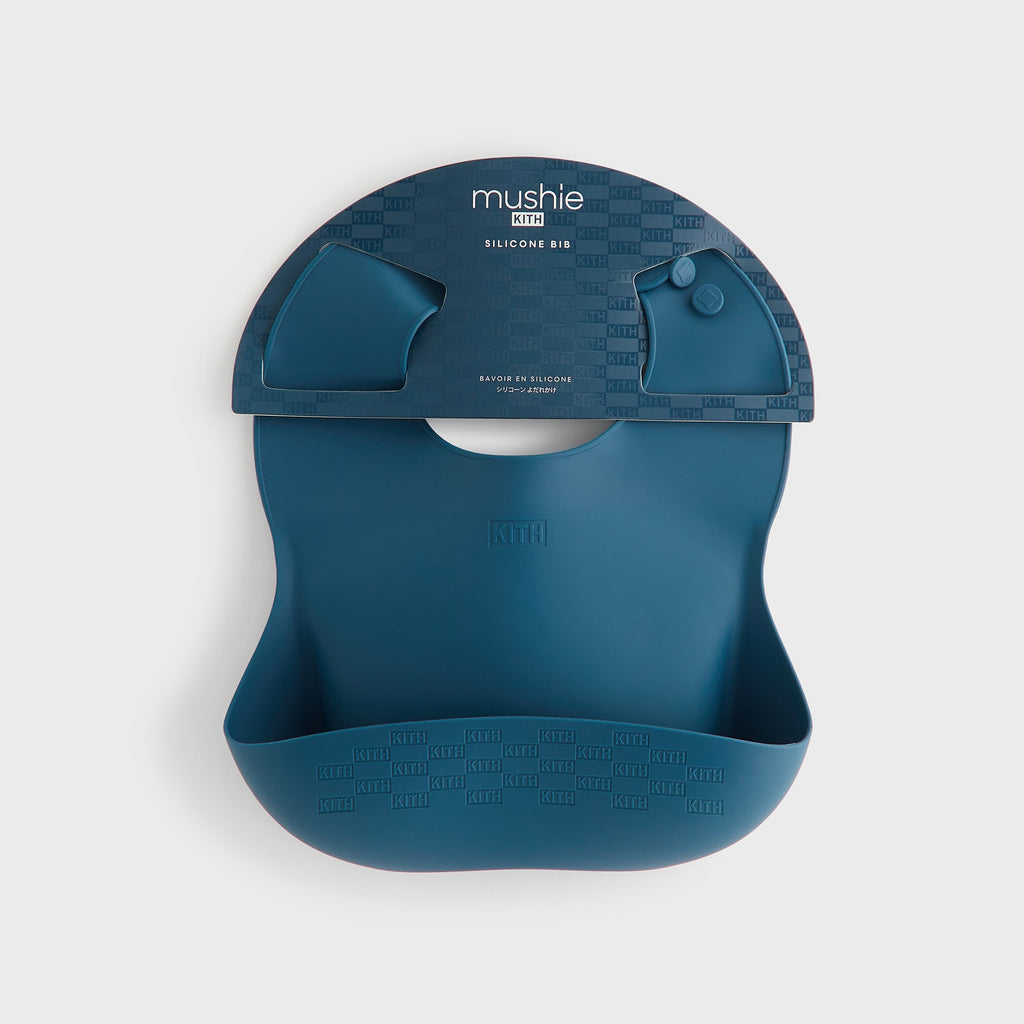 Kith Kids for Mushie Silicone Baby Bib - Anchor