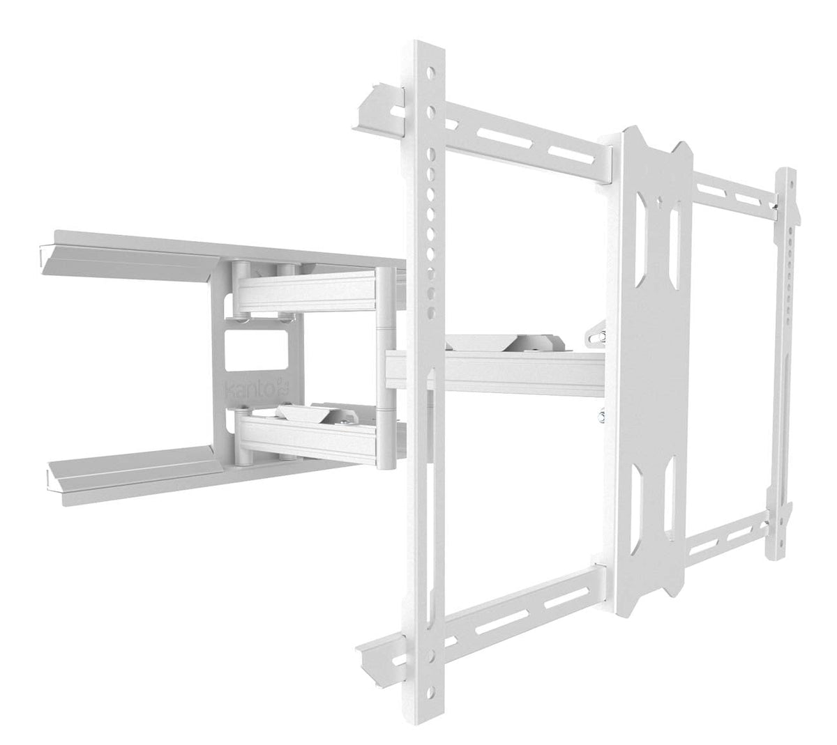 Kanto White Full Motion Mount For Flat Panel TVs 40" - 90" - PDX650W - image 1