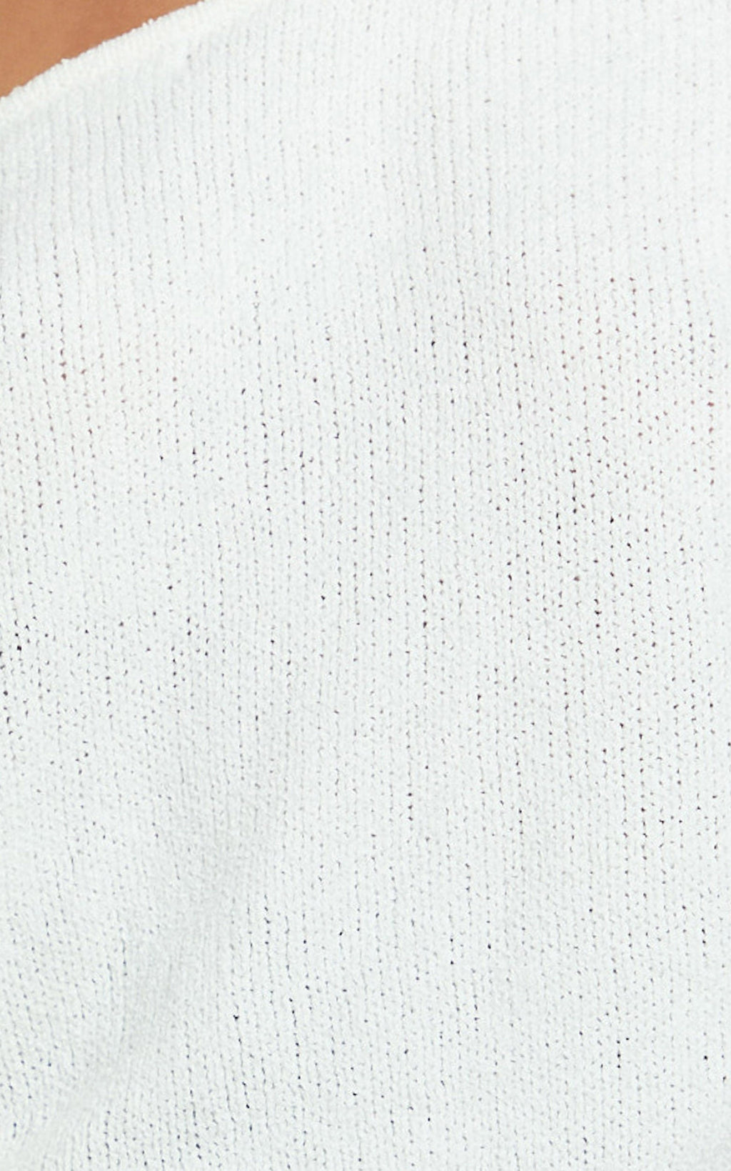 Kara Top - Off Shoulder Knit Top in Cream