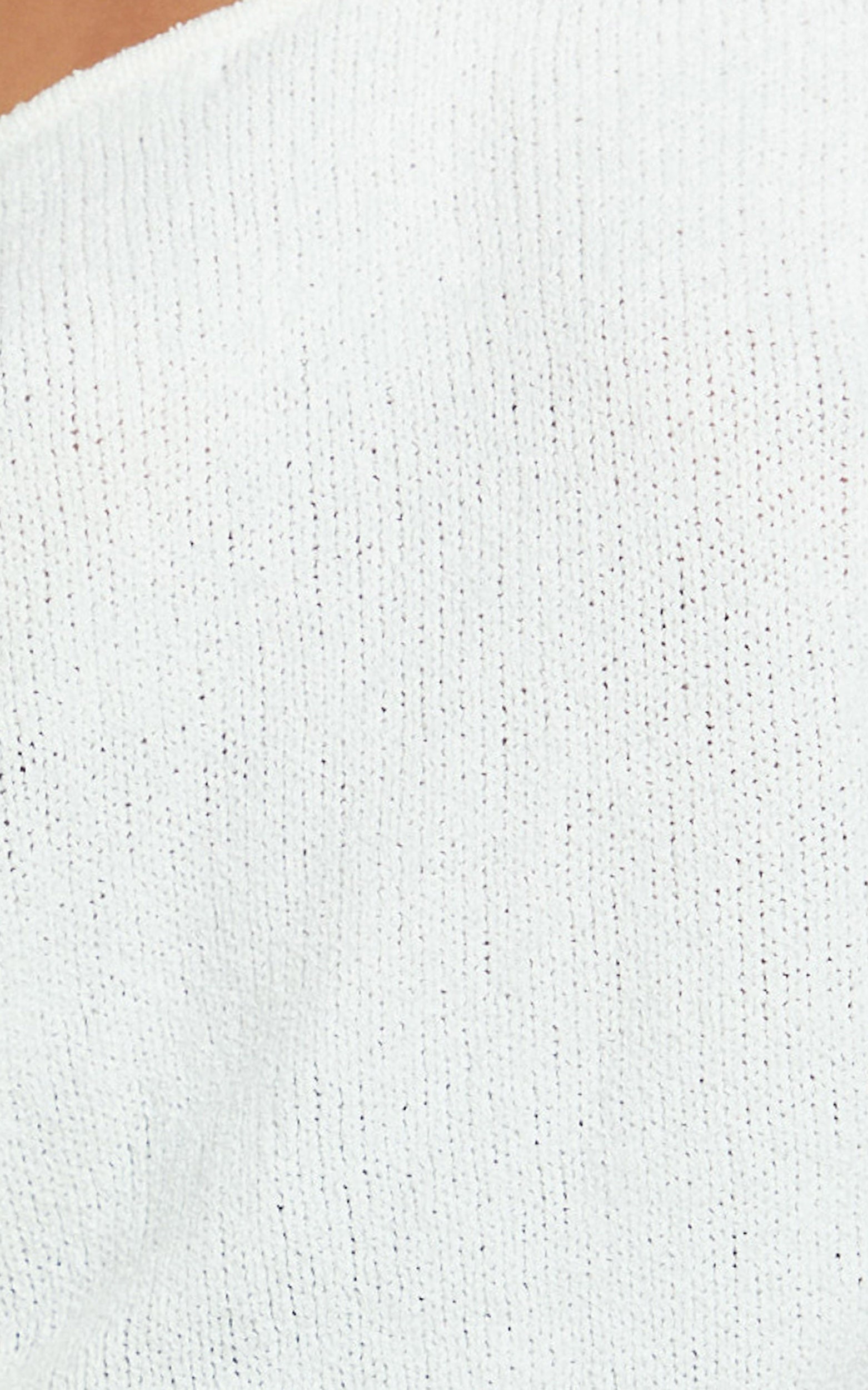 Kara Top - Off Shoulder Knit Top in Cream