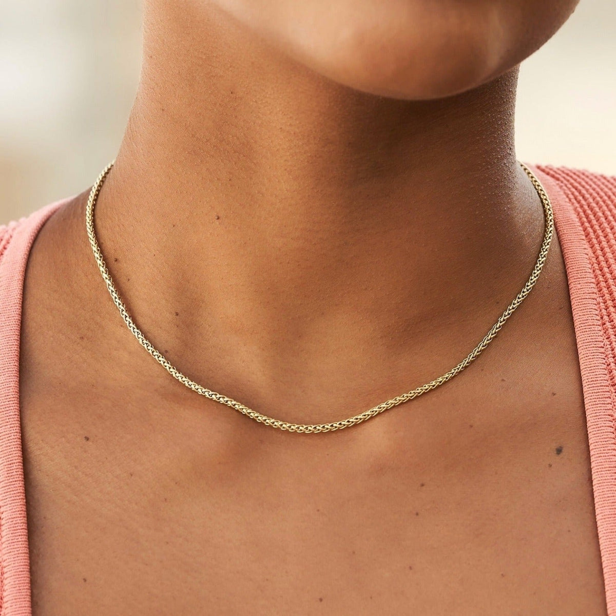 GLD PROMO - WOMEN Palm Chain- 2mm