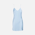 Dannijo Mini Bias Slip Dress - Blue Mist