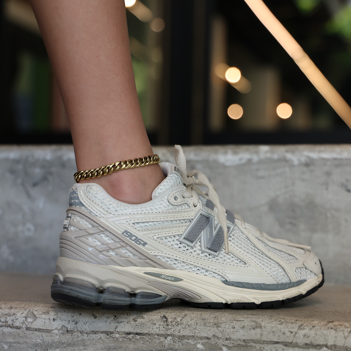 GLD PROMO SETS - WOMEN Miami Cuban Anklet in Yellow Gold- 8mm