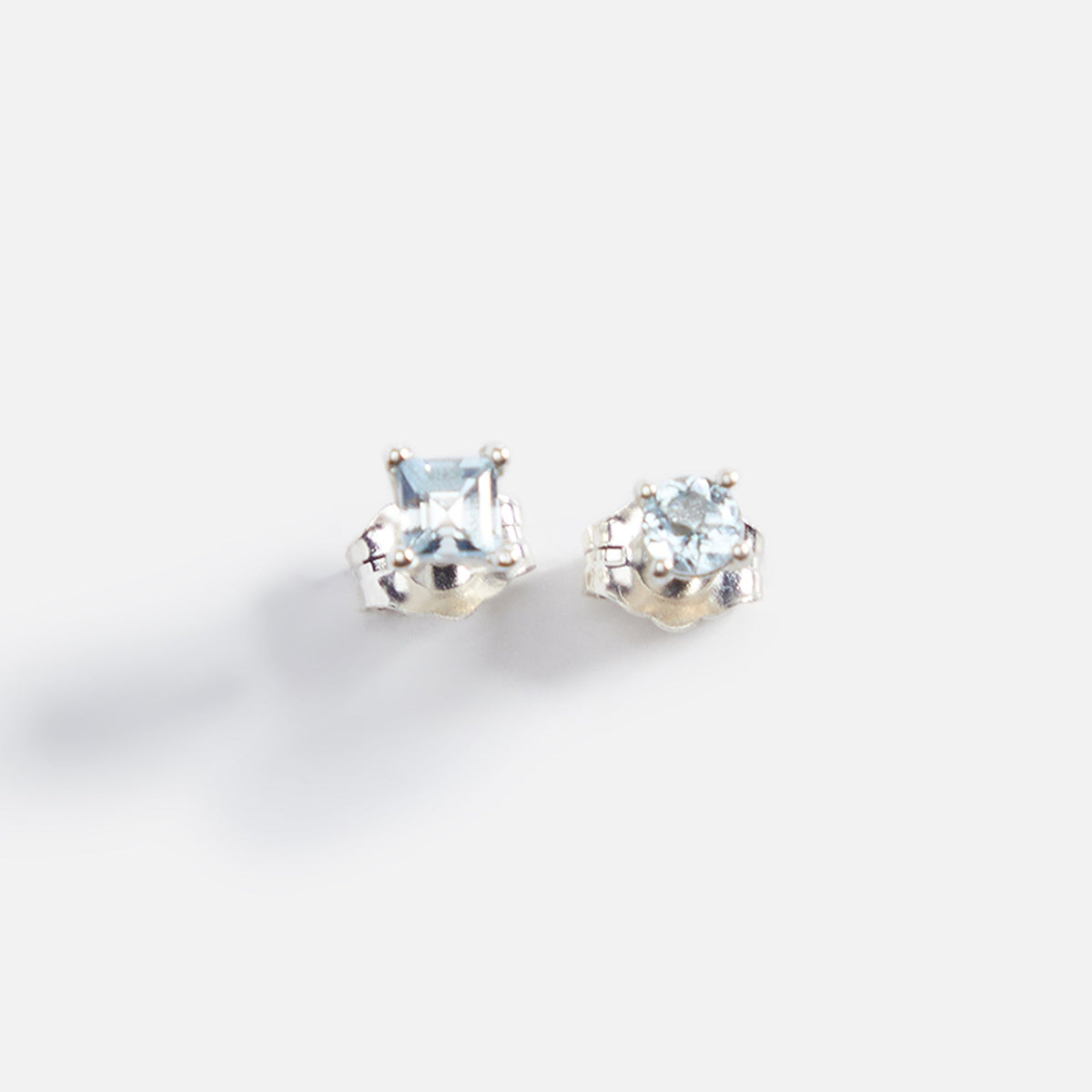 Martine Ali Aquamarine Prince Set - Silver