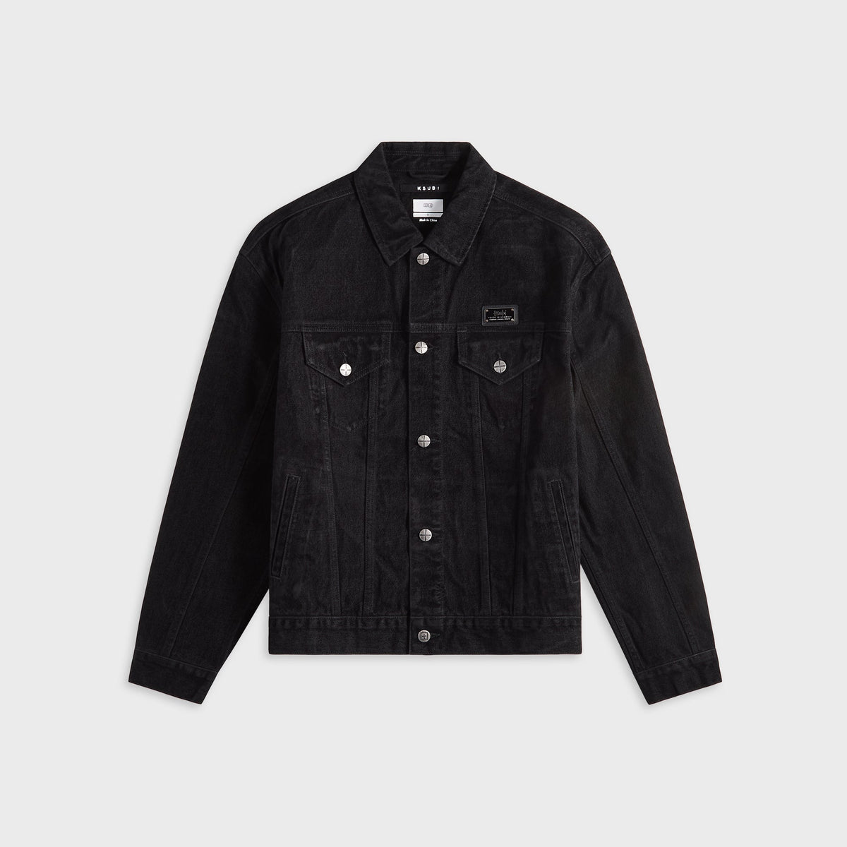 Ksubi Oh G Flocked Jacket- Black