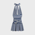 Miaou Natalia Dress - Navy / Heather Grey