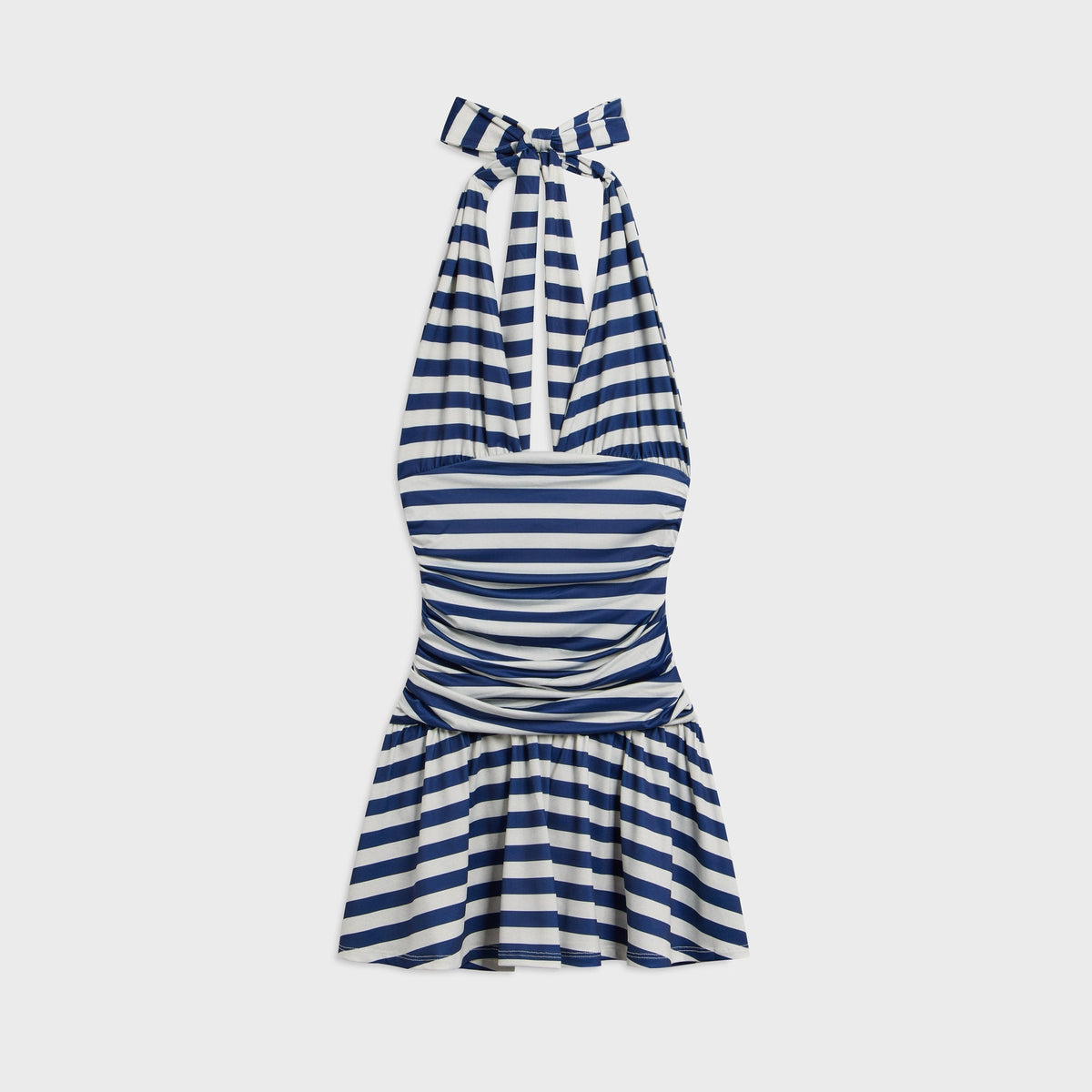 Miaou Natalia Dress - Navy / Heather Grey