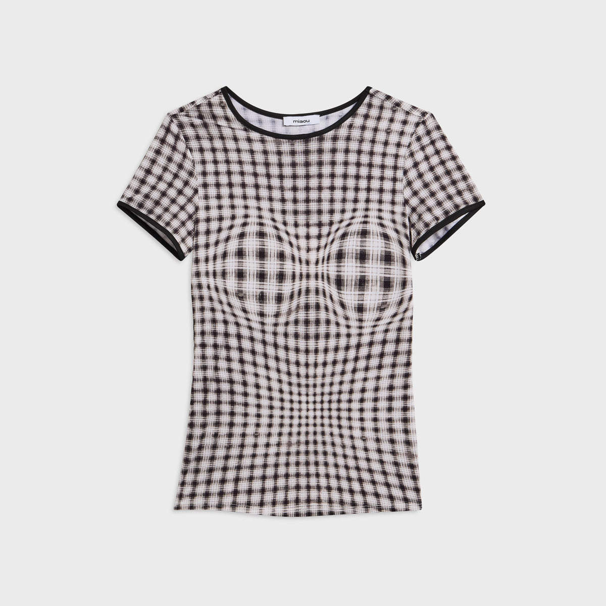 Miaou Mini Tee - Black / White