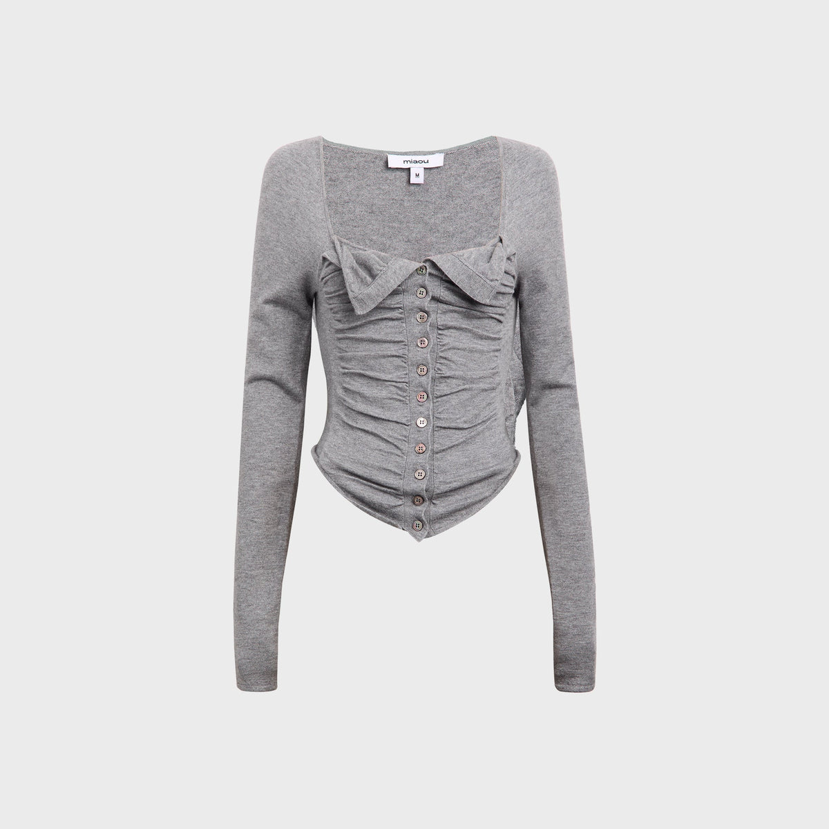 Miaou Sophie Corset - Heather Grey
