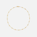 Yvonne Leon Mini Donuts Necklace - Gold / Diamonds