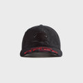 Martine Rose Cut Peak Cap - Washed Black