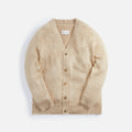 Margiela Gauge 3 Brushed Linen Cardigan - Beige