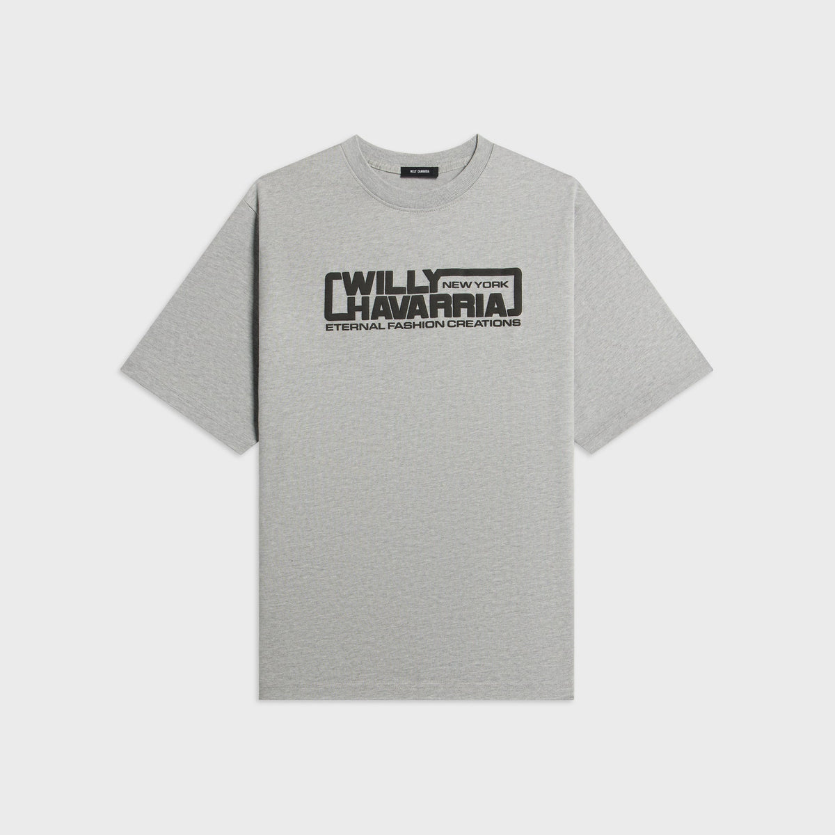Willy Chavarria OS Eternal Fashion Creations Buffalo Tee - Heather Grey