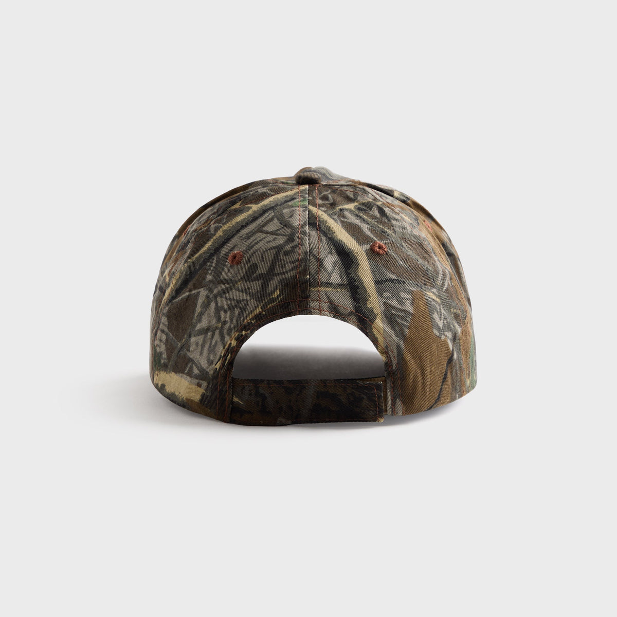 Metalwood Metal Logo 5 Panel Cap - Real Leaf Camo