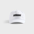 Metalwood Metal Logo 5 Panel Cap - White
