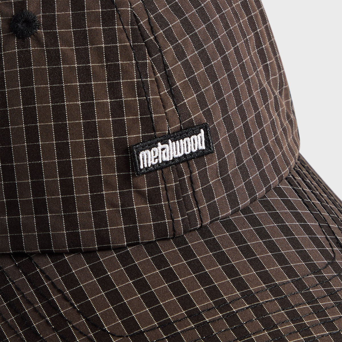 Metalwood Mini Metal Logo Cap - Brown