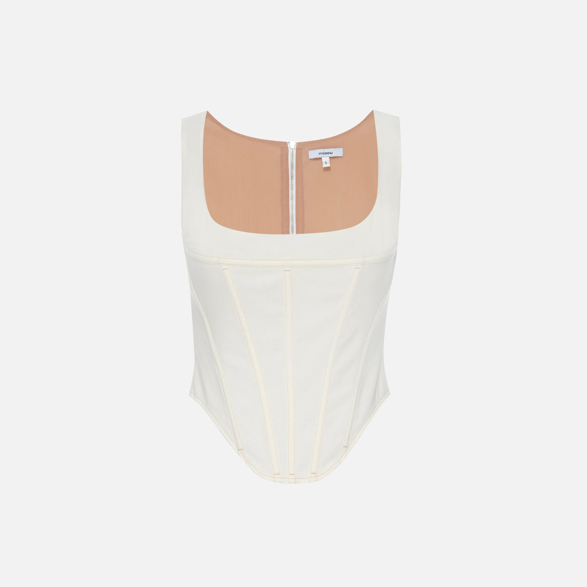 Miaou Campbell Corset - Creme