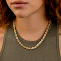 GLD PROMO - WOMEN Micro Valentina Necklace in Yellow Gold