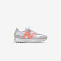 New Balance 327 - Rain Cloud / Vibrant Orange