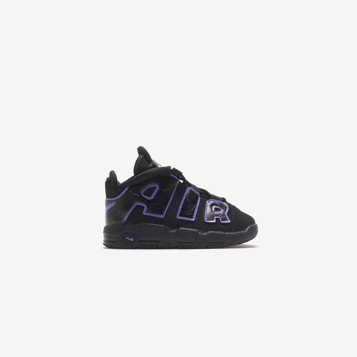 Nike Toddler Air More Uptempo - Black / White / Metallic Gold