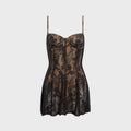 Norma Kamali Underwire Pickleball Dress - Black