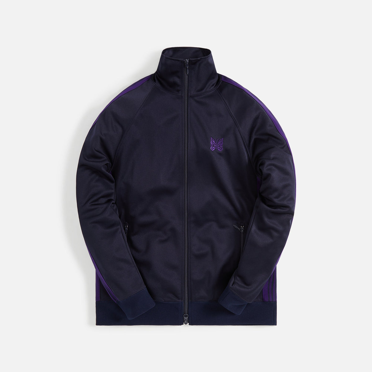Needles Track Jacket Polyester Smooth - Navy