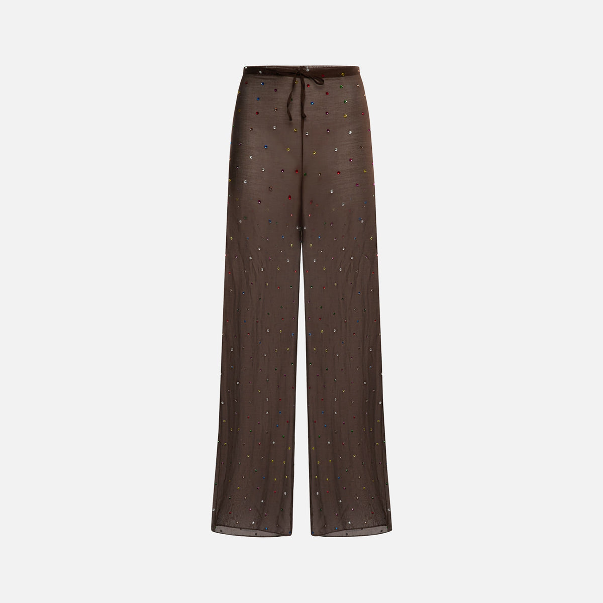 Oseree Gem Long Pants - Brown
