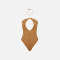 Oseree Lumiere Ring Maillot - Toffee