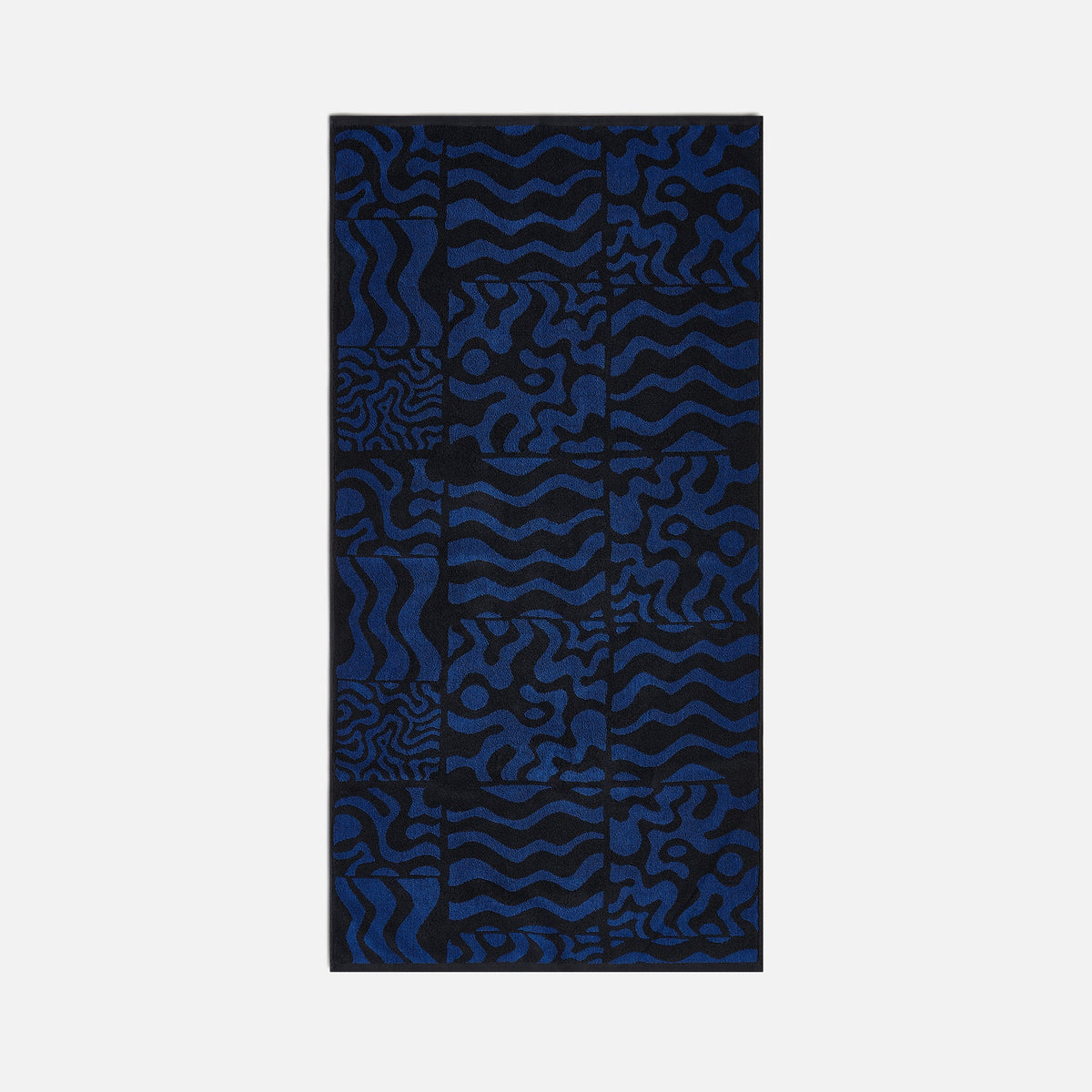 by Parra Duo Gem Stone Towel Set 2 Pack - Blue