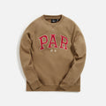 by Parra Educational Crewneck Sweatshirt - Shitake