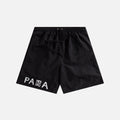 by Parra No Vision Swim Short - Black