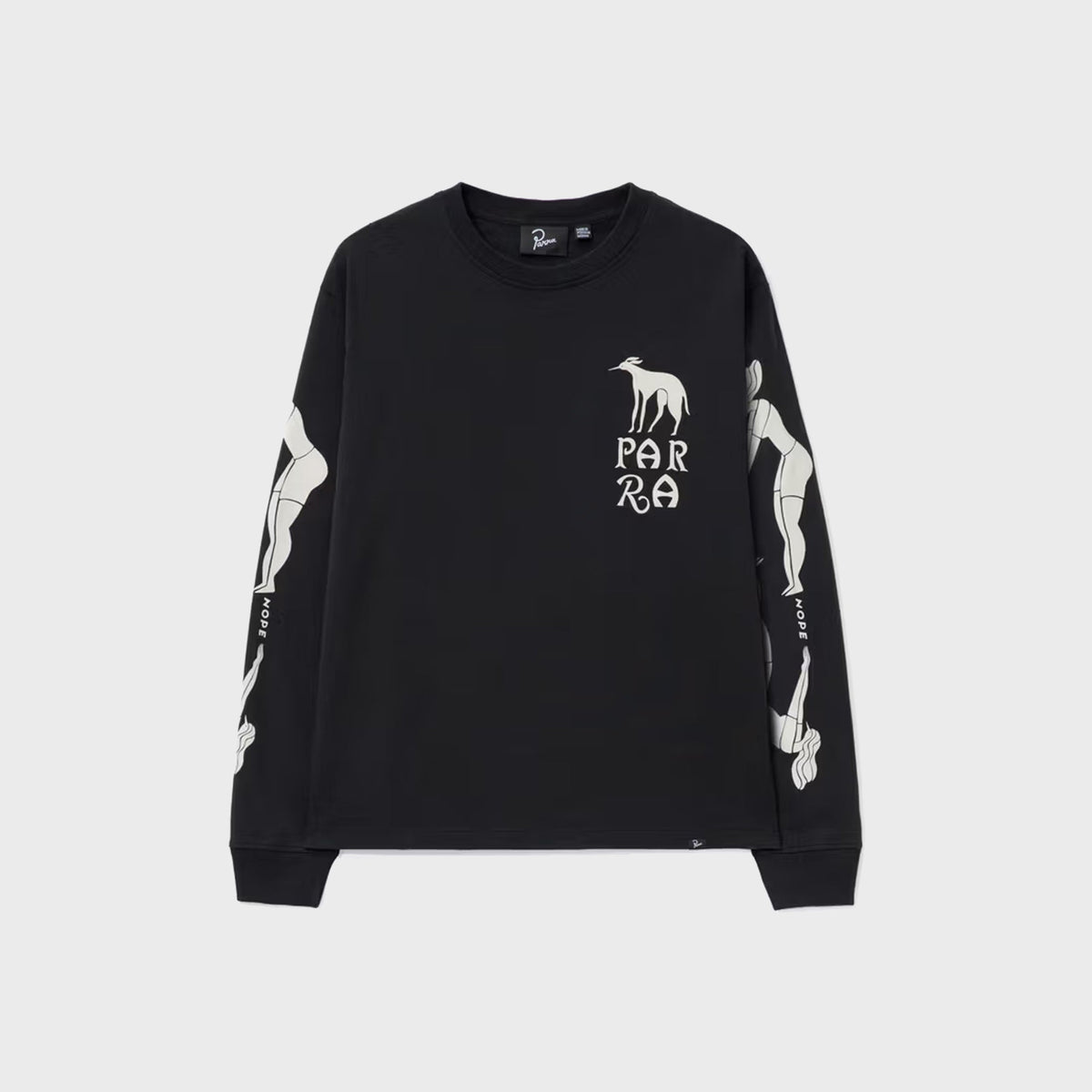 by Parra Dog Training Long Sleeve Tee - White