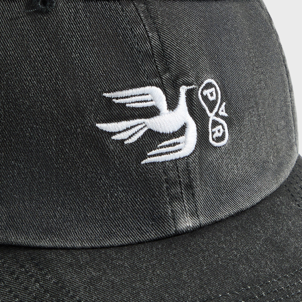 by Parra Infinite 6 Panel Cap - Black