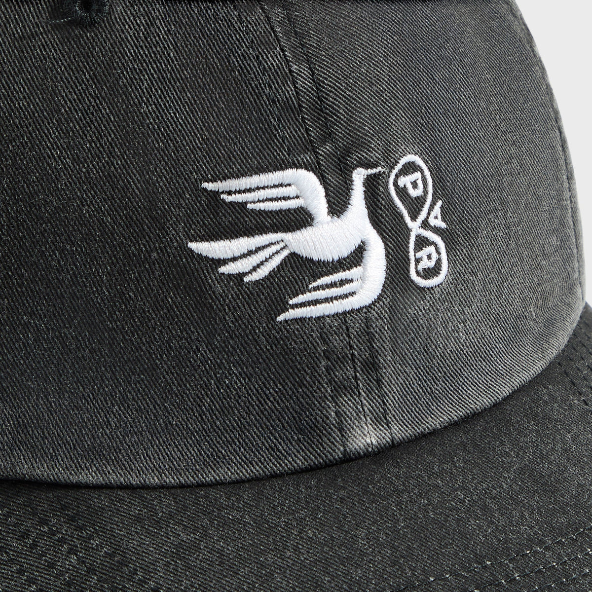 by Parra Infinite 6 Panel Cap - Black