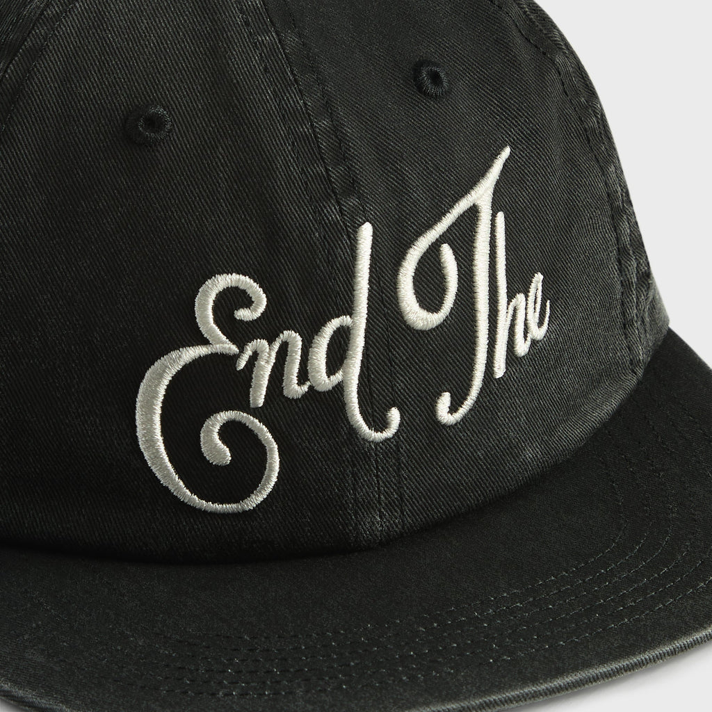 by Parra End The 6 Panel Cap - Black