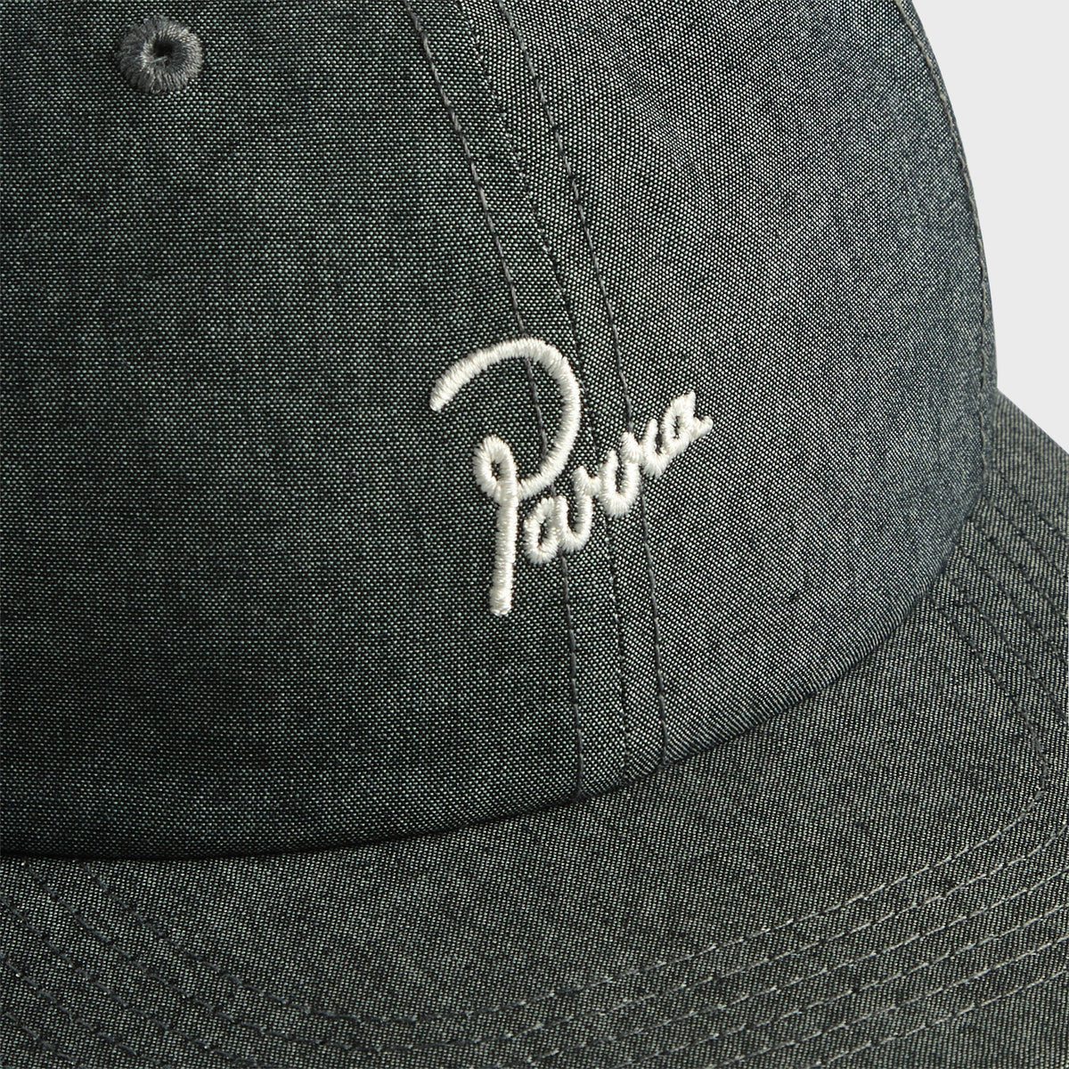 by Parra Signature 6 Panel Cap - Black