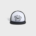 by Parra Moto Service 5 Panel Hat - Black