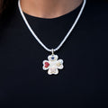 GLD Women Mixed Icon Pendant in Yellow Gold