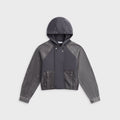 Peachy Den Mercy Track Jacket - Grey Marl