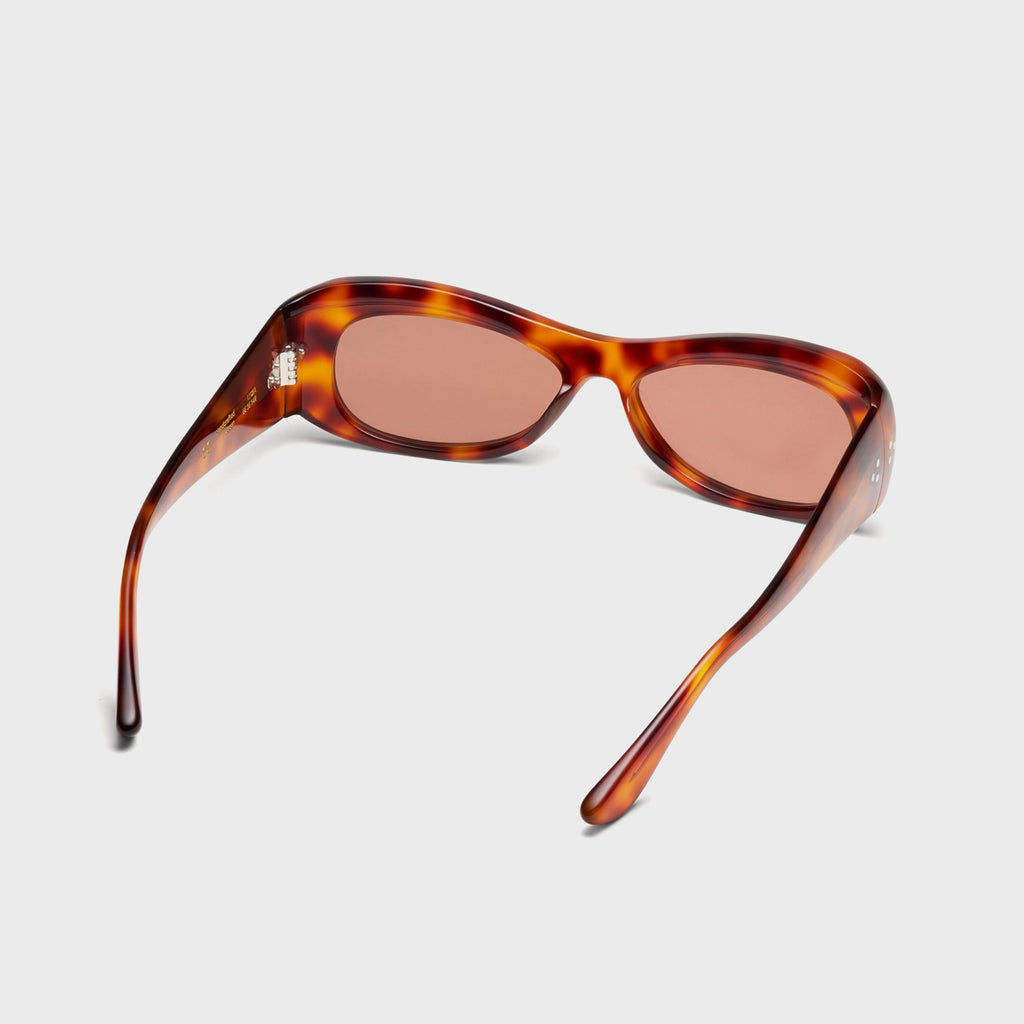 Port Tanger Lydia Frame Sunglasses - Oliban / Tobacco Lens