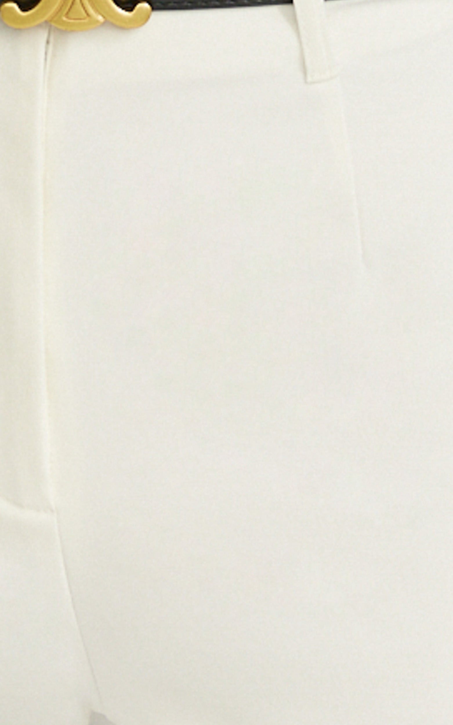Pietra Pants - Straight Leg Pants in White