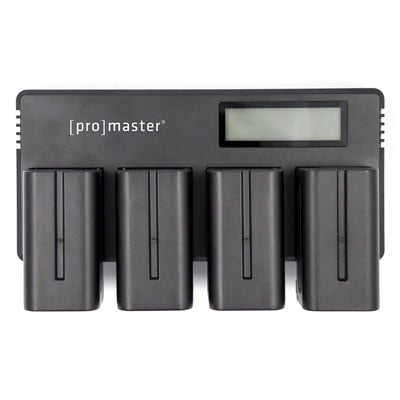 ProMaster Quad NP-F770 Li-Ion Charger Kit For Sony - PRO4731 - image 2