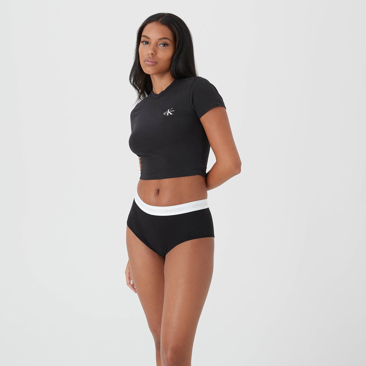 Kith Women for Calvin Klein Seasonal Boyshort - Black