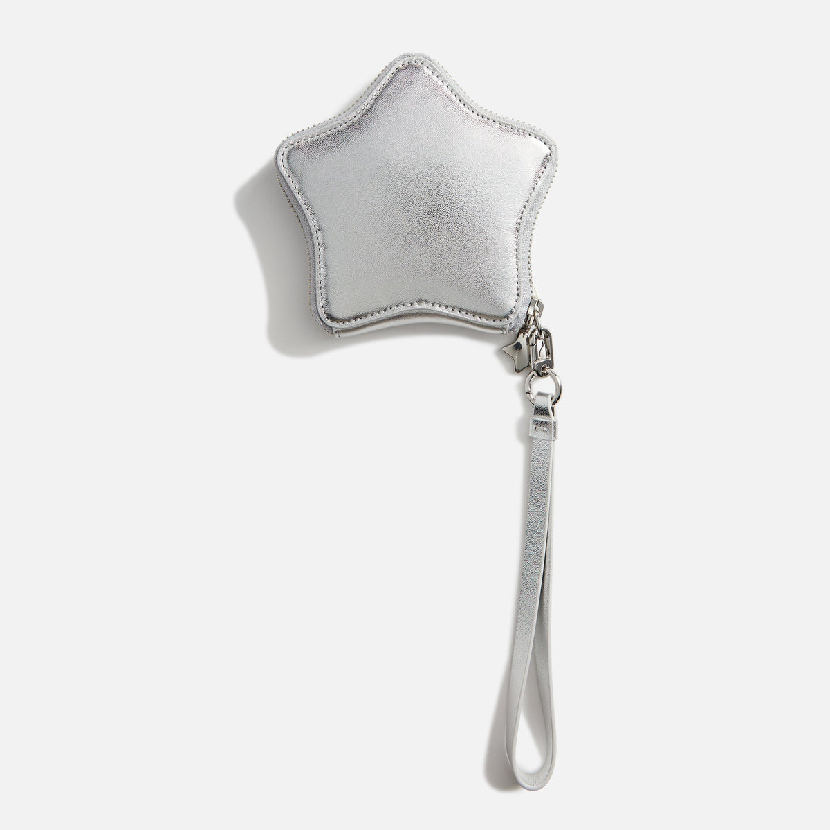 Sandy Liang Star Pouch - Silver