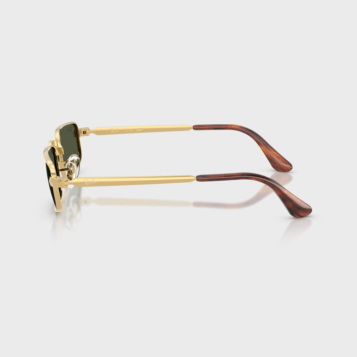 Ray-Ban x A$AP ROCKY Bold Metal Sunglasses - Gold / Green